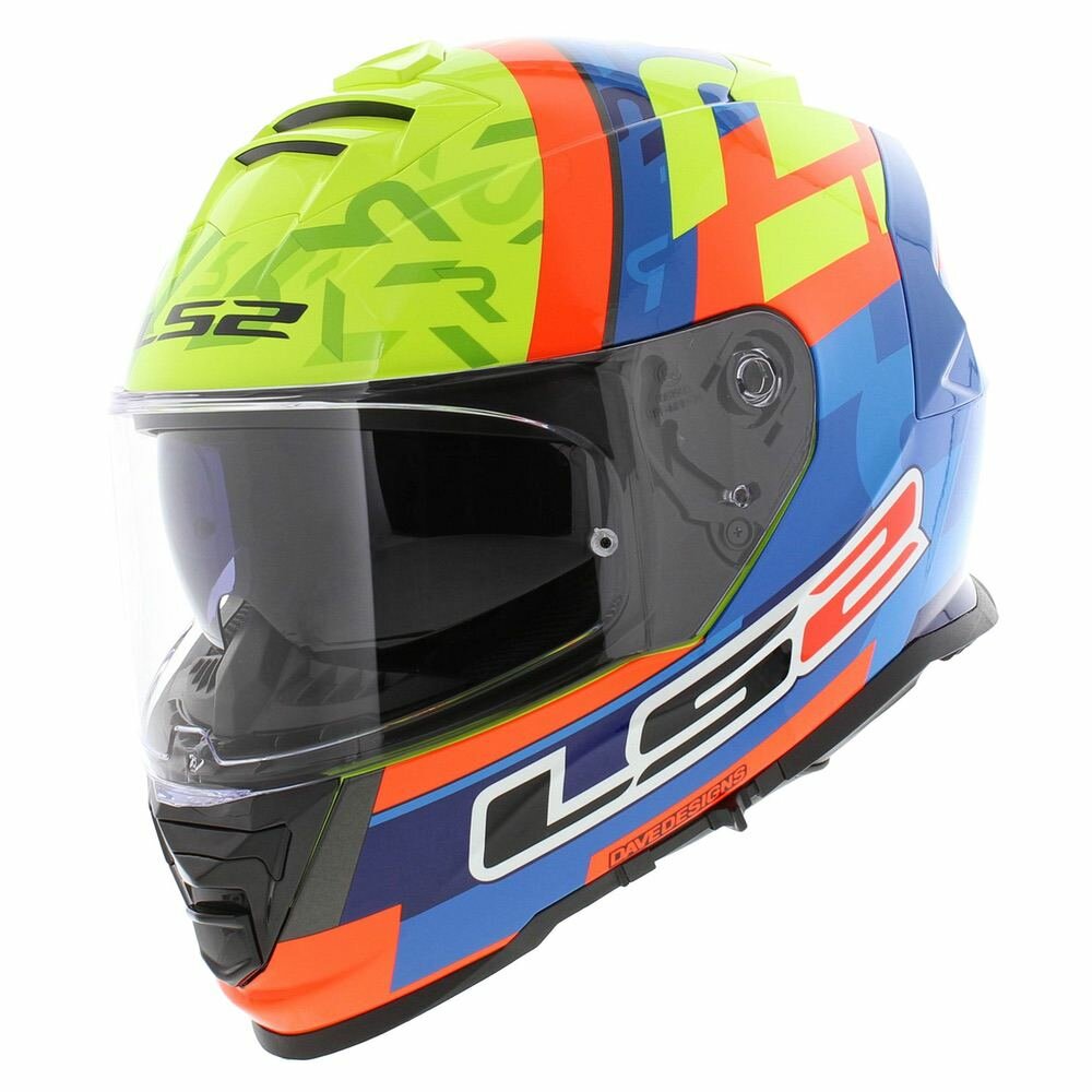 LS2 FF800 Storm Salvador replica blue h-v yellow