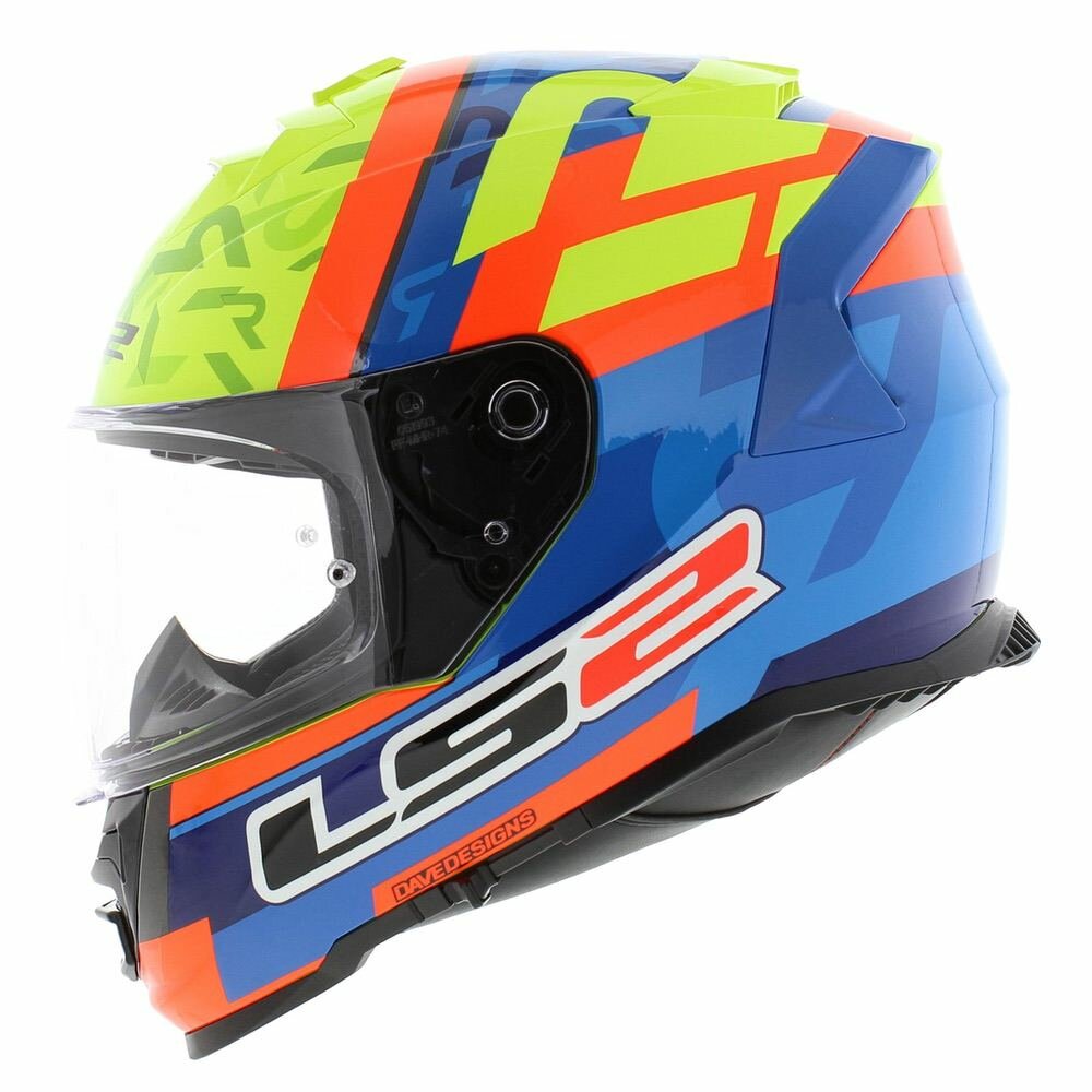 LS2 FF800 Storm Salvador replica blue h-v yellow