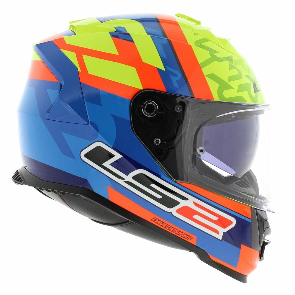 LS2 FF800 Storm Salvador replica blue h-v yellow