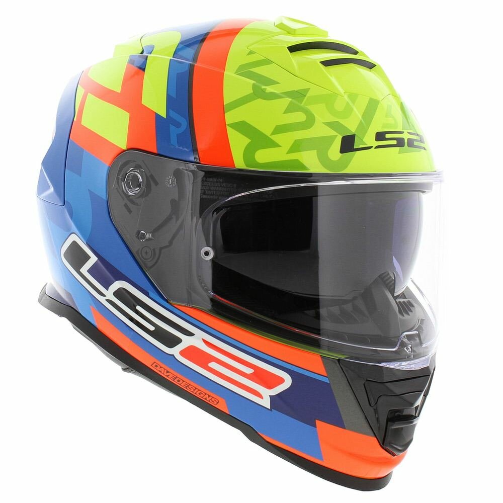 LS2 FF800 Storm Salvador replica blue h-v yellow