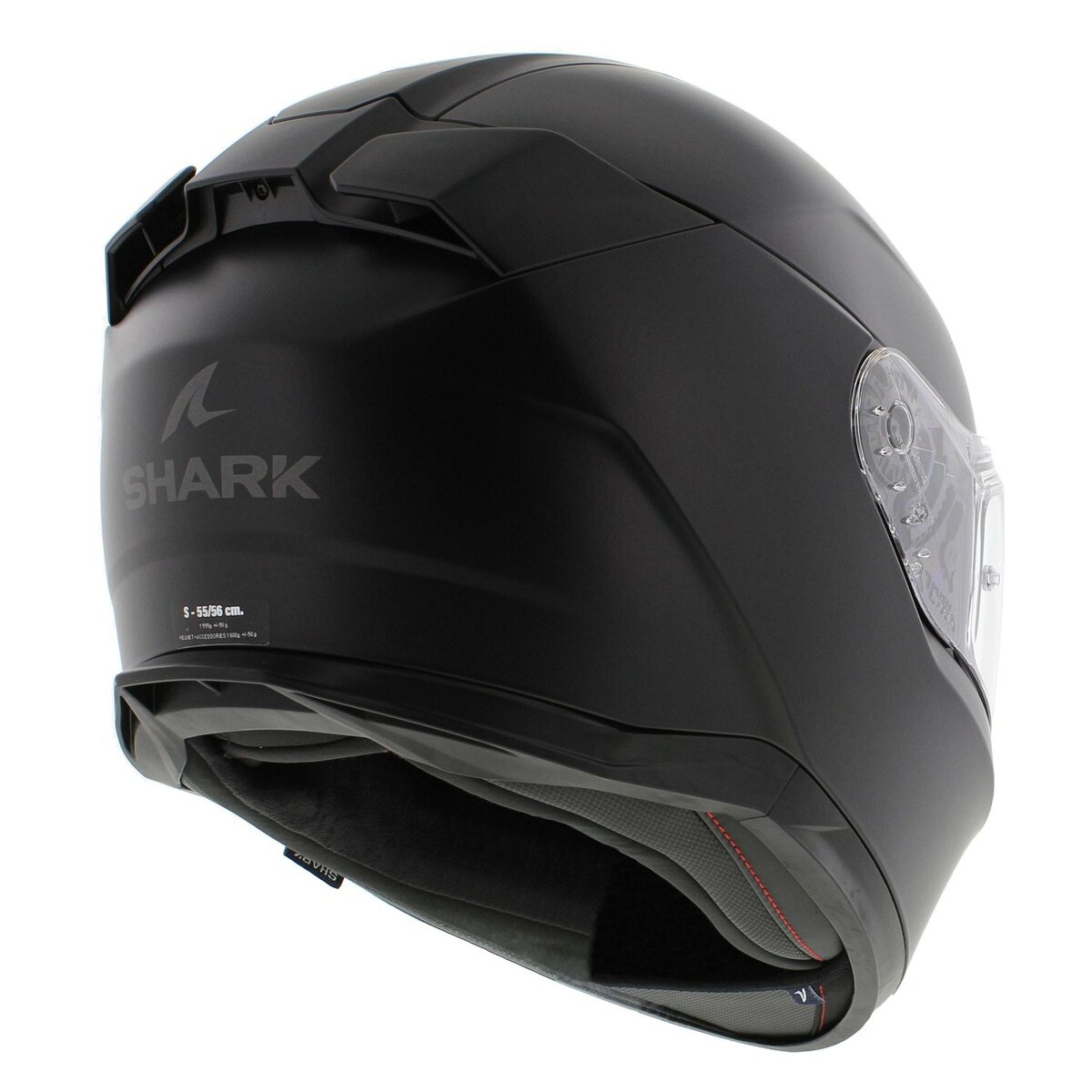 Shark D-Skwal 3 Blank - Matt Black Motorcycle helmet KMA