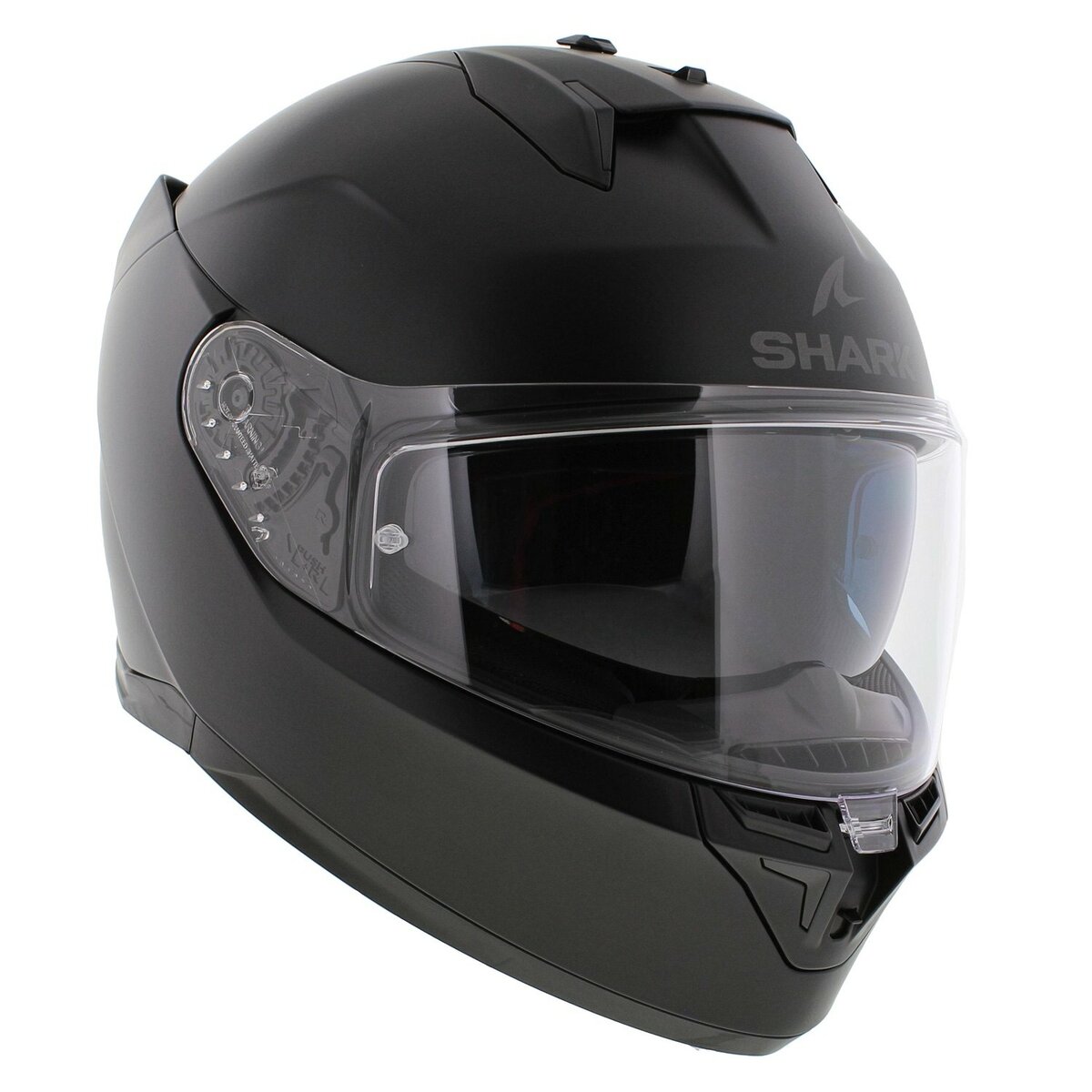 Shark D-Skwal 3 Blank - Matt Black Motorcycle helmet KMA