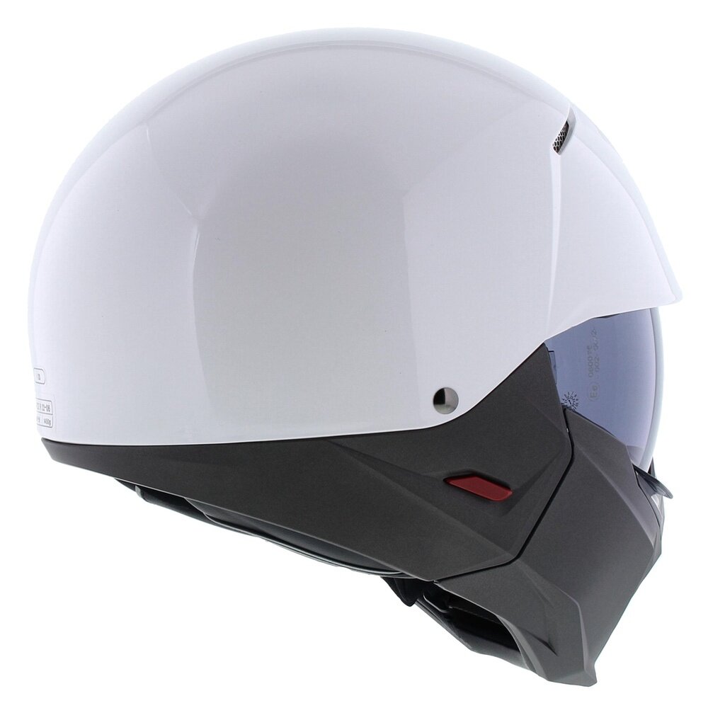 HJC I20 Streetfighter helmet pearl white semi flat black