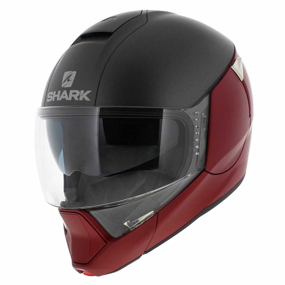 Shark Evojet Helmet Dual matt red anthracite