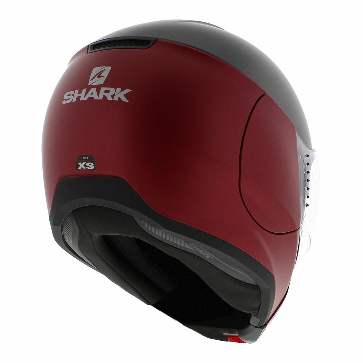 Shark Evojet Helmet Dual matt red anthracite