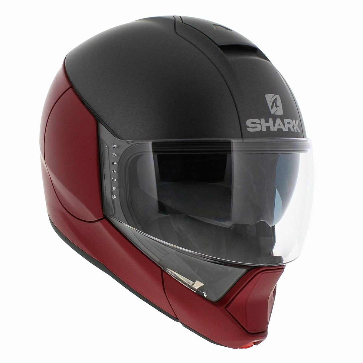 Shark Evojet Helmet Dual matt red anthracite