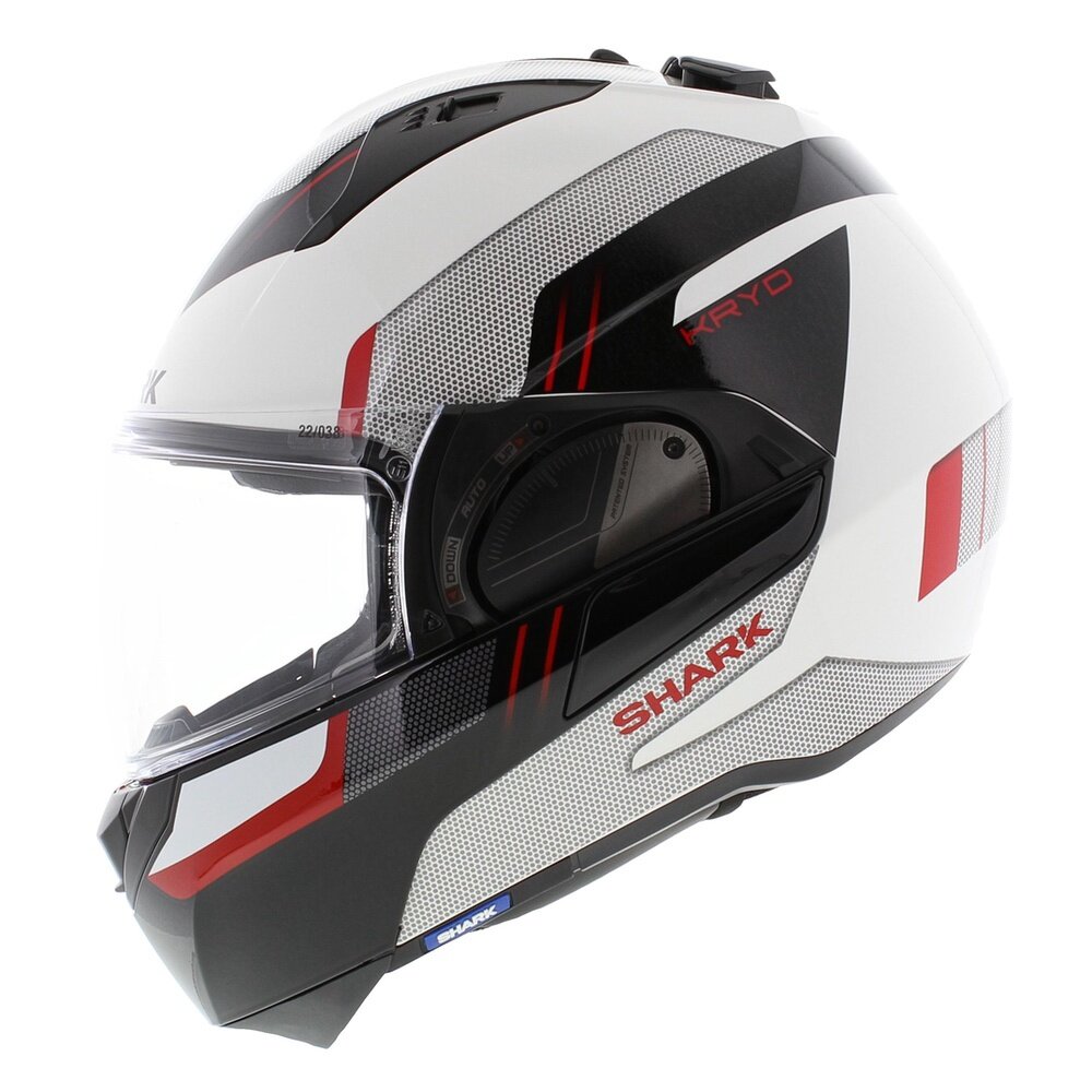 Shark EVO ES Kryd White Black Red