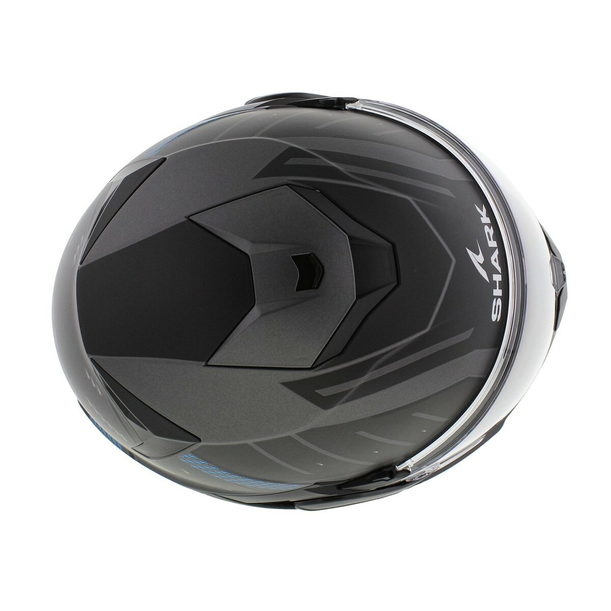 Shark Oxo Modular Helmet - Ryger - Matt Blue Anthracite Black