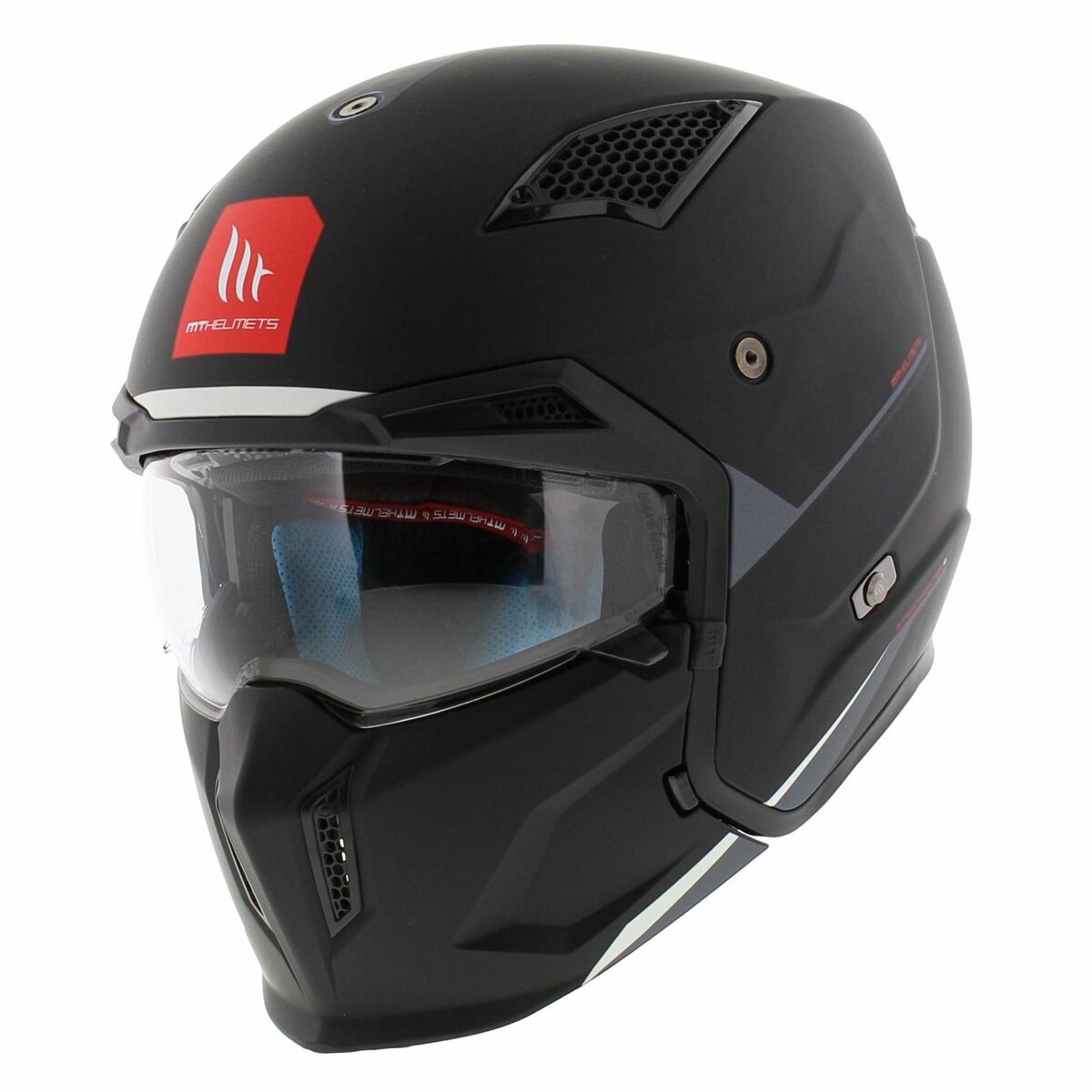 MT Streetfighter S SV helmet matt black - Stripe