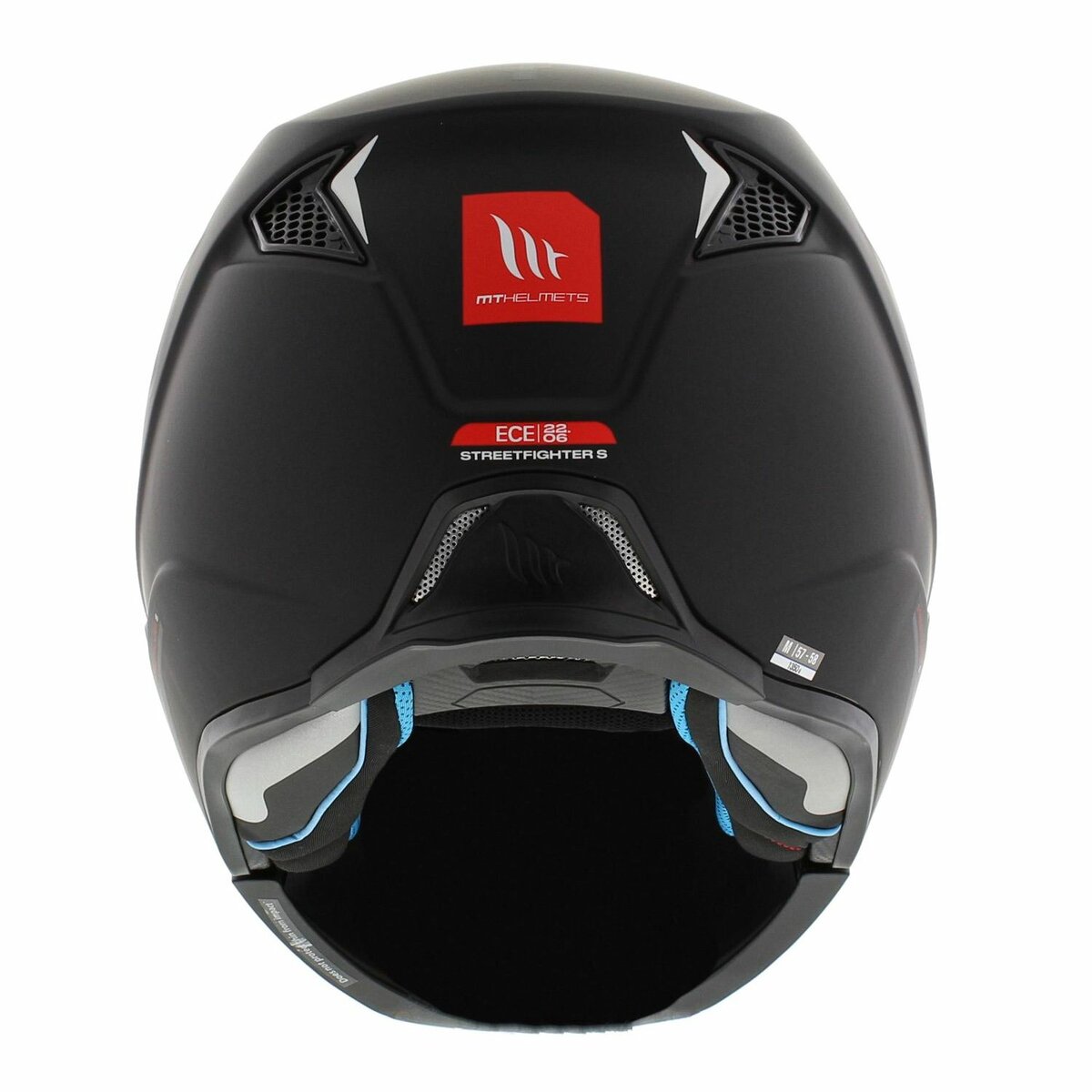 MT Streetfighter S SV helmet matt black - Stripe
