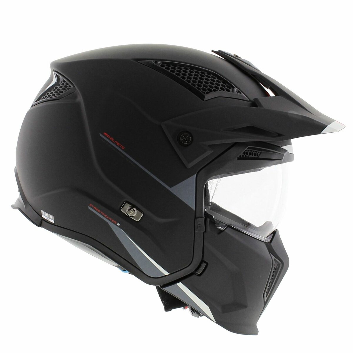 MT Streetfighter S SV helmet matt black - Stripe