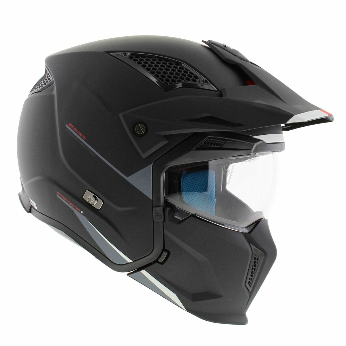 MT Streetfighter S SV helmet matt black - Stripe