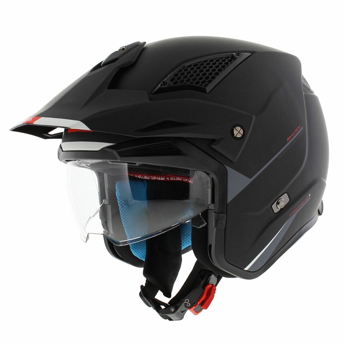 MT Streetfighter S SV helmet matt black - Stripe