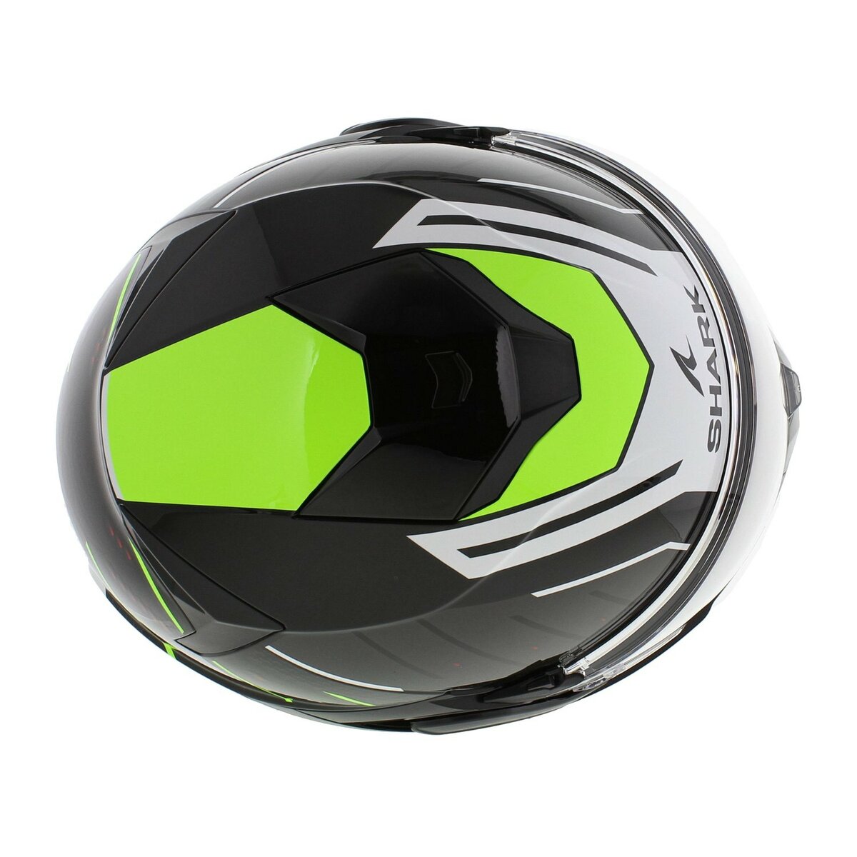 Shark Oxo Modular Helmet Rydger - Gloss Black White Fluo Yellow
