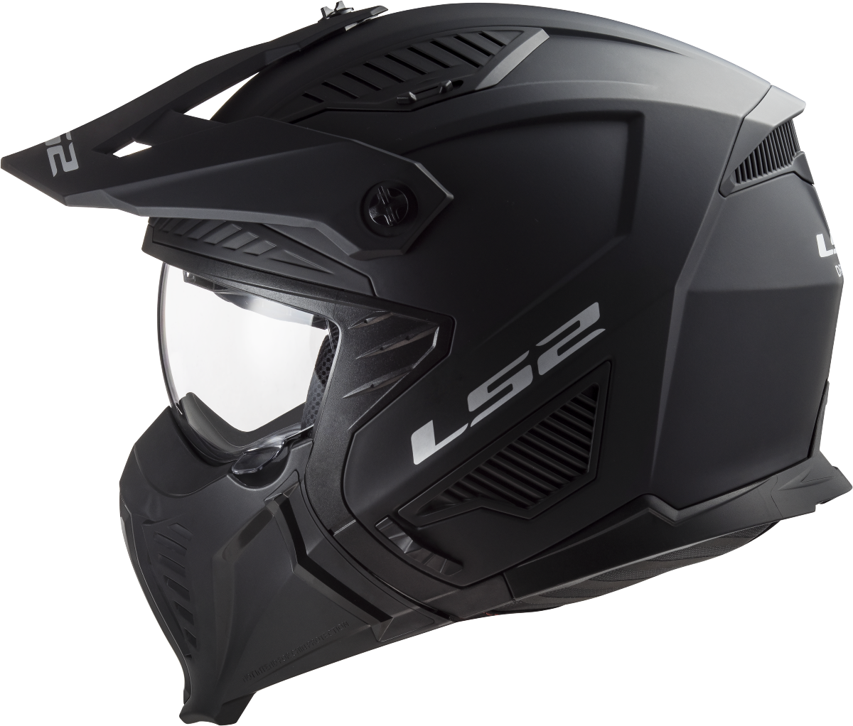 LS2 OF606 Drifter solid black matt
