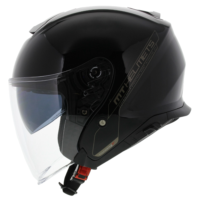 MT Thunder 3 SV Jet helmet gloss black