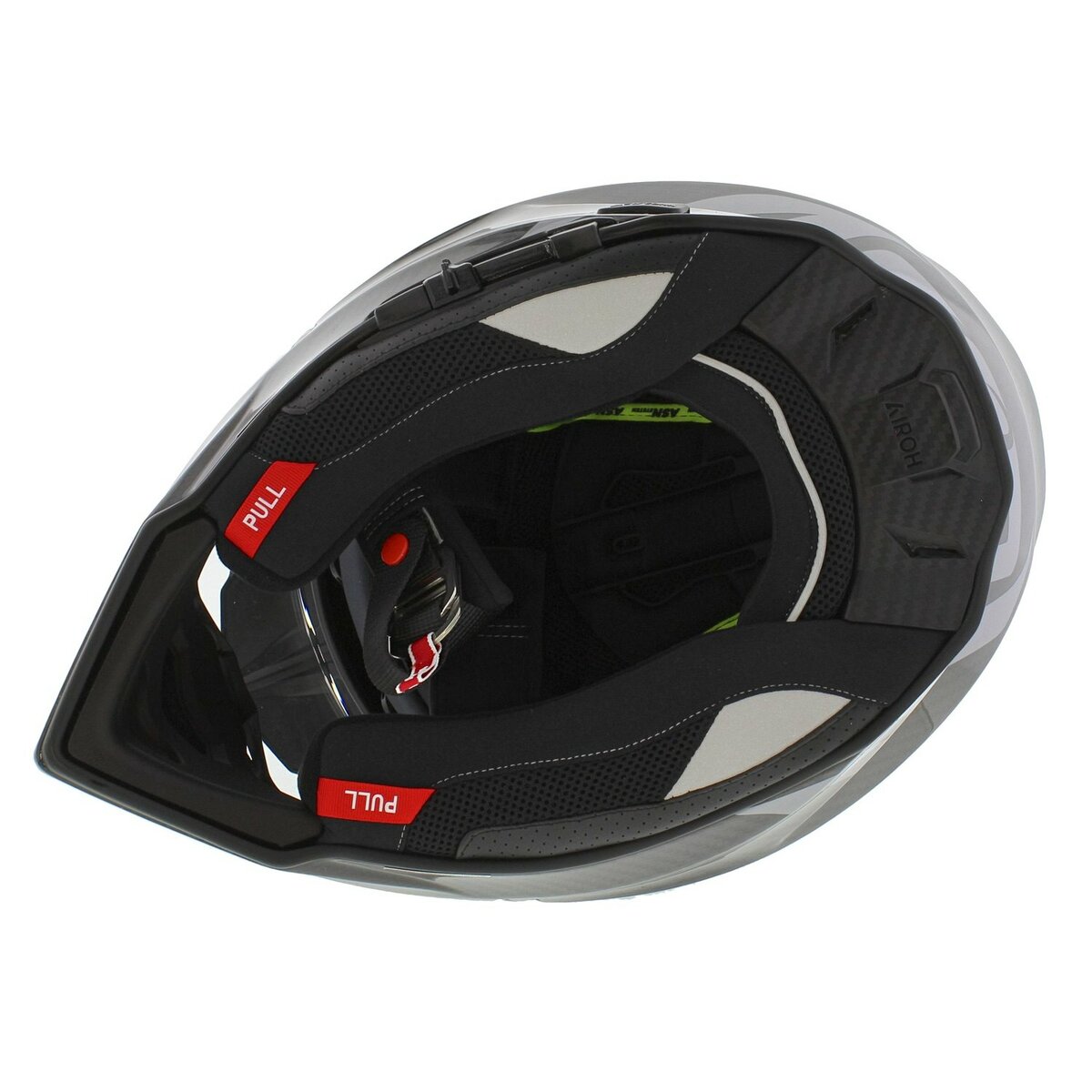 Airoh Commander 2 Carbon  enduro adventure motorcycle helmet - Gloss Carbon black