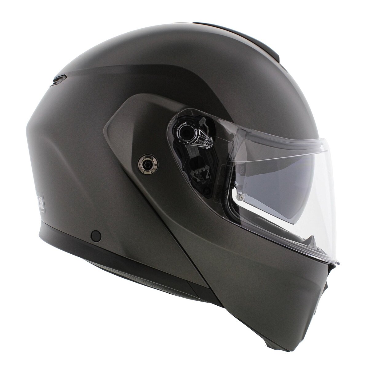 AGV Streetmodular Mono Asfalto matt grey motorcycle helmet