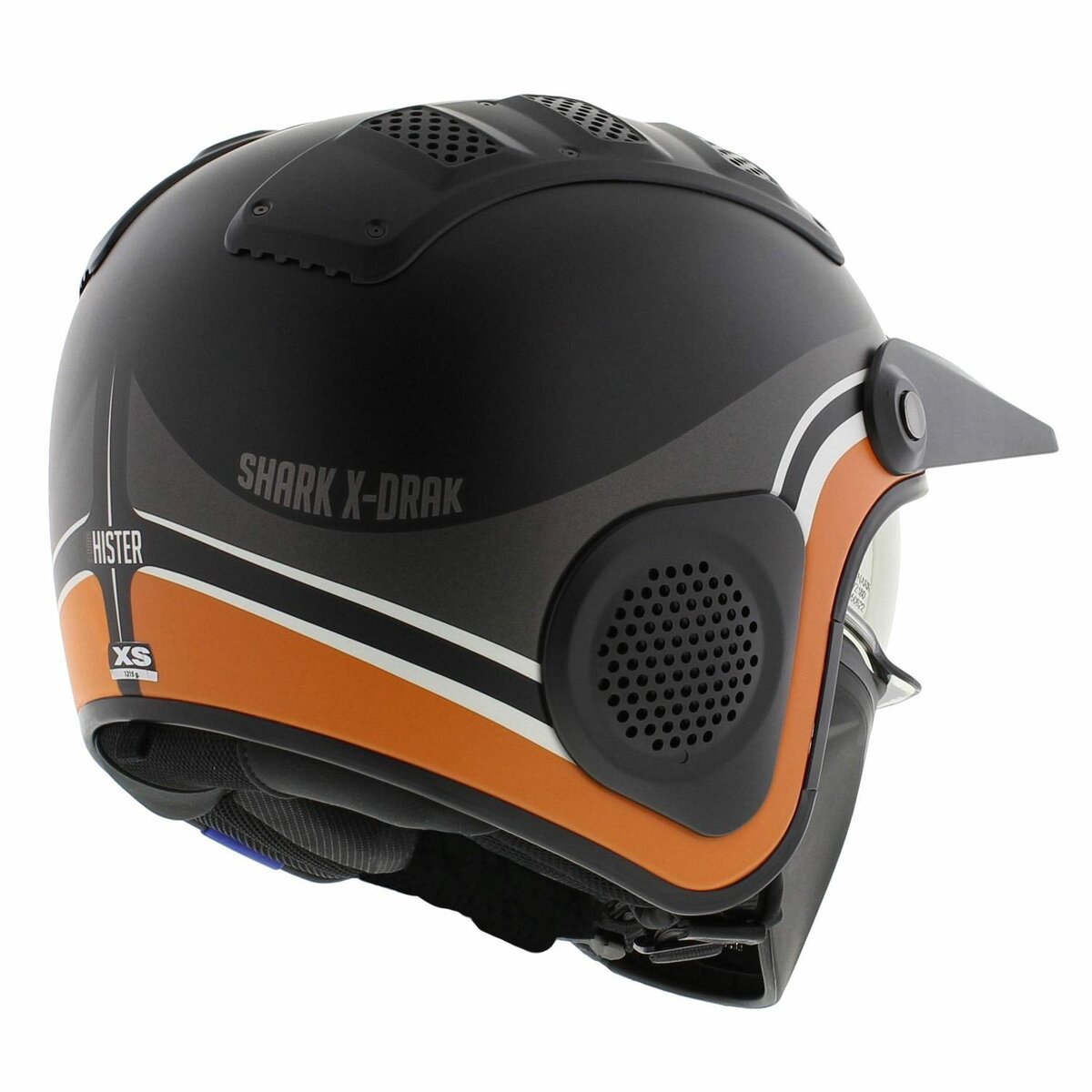 Shark X-Drak Trial Helmet Hister matt black anthracite orange KAO