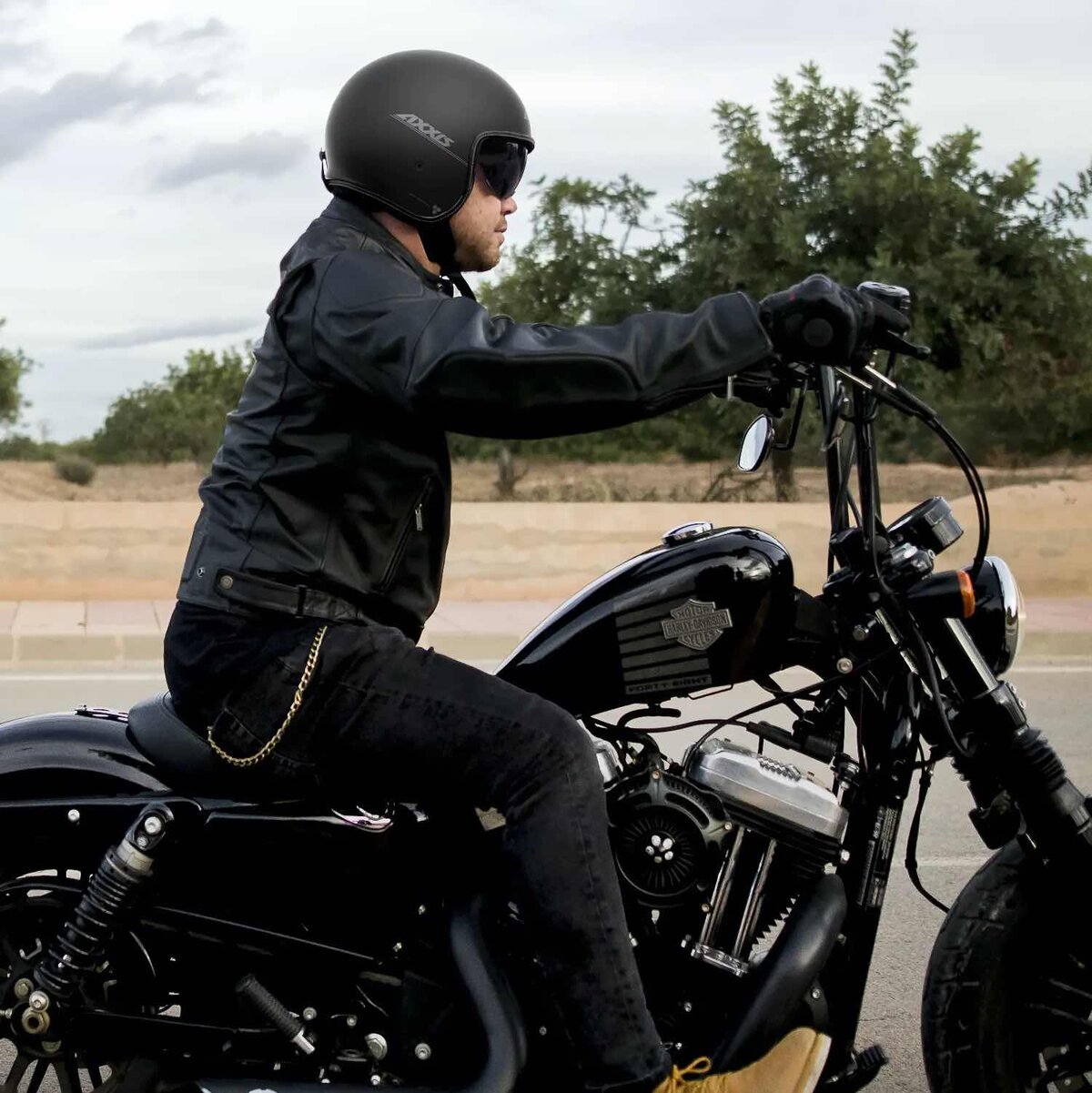 Axxis Hornet SV Helmet solid A1 matt black