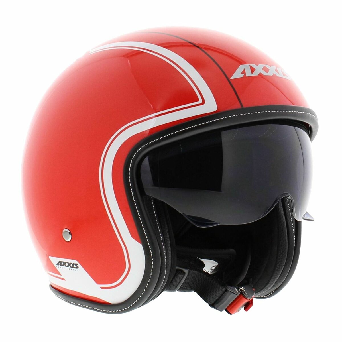 Axxis Hornet SV helmet Royal A5 pearl gloss red