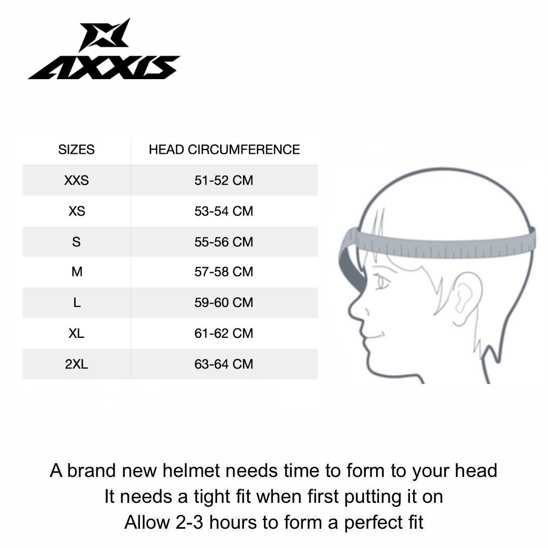 Axxis Metro helmet Solid matt blue