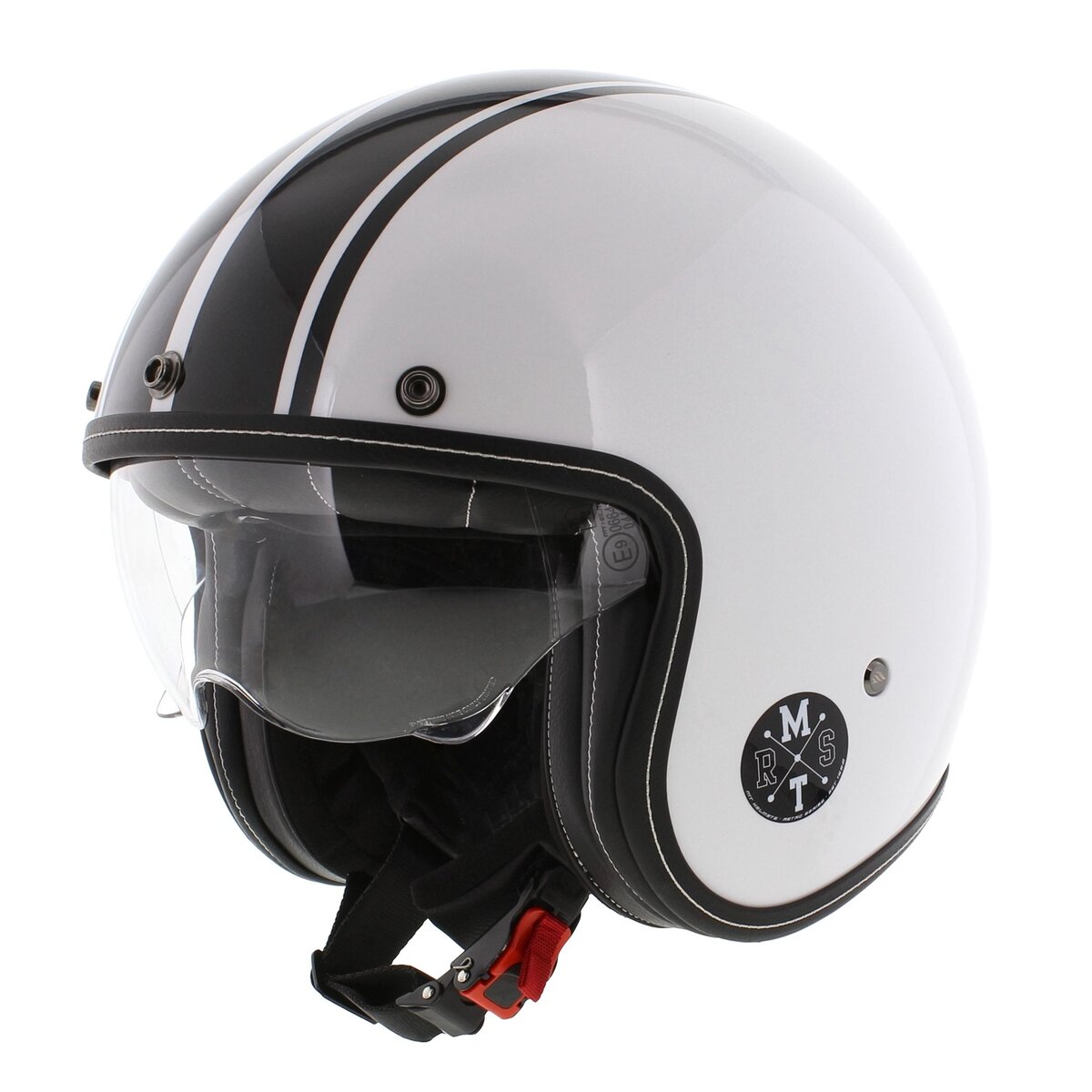MT Le Mans II SV S Helmet Speed gloss white black