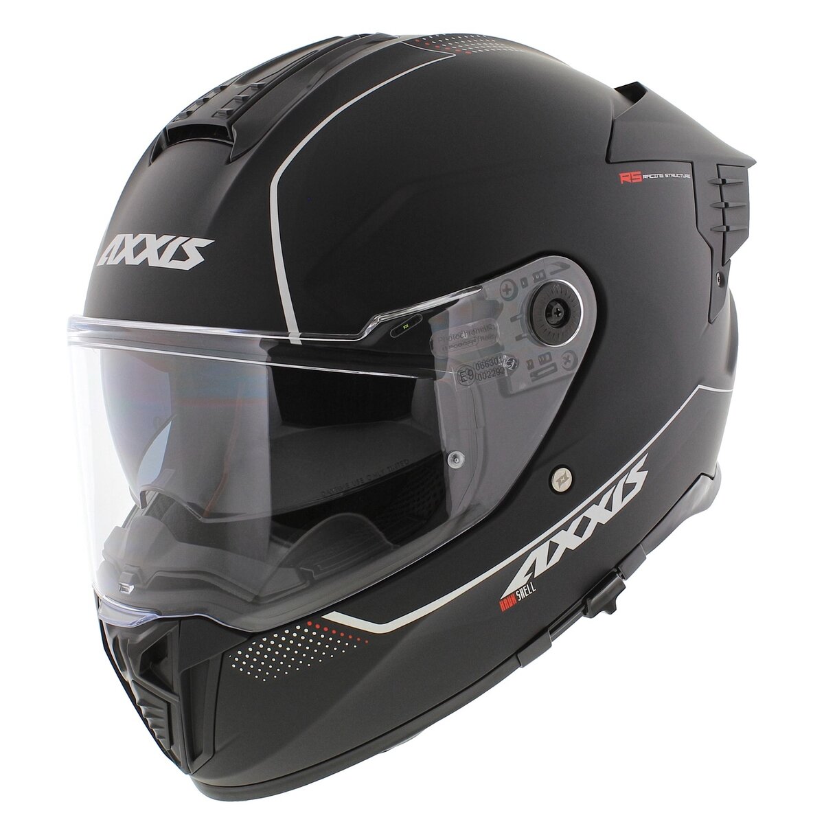Axxis Hawk SV EVO full face helmet solid matt black