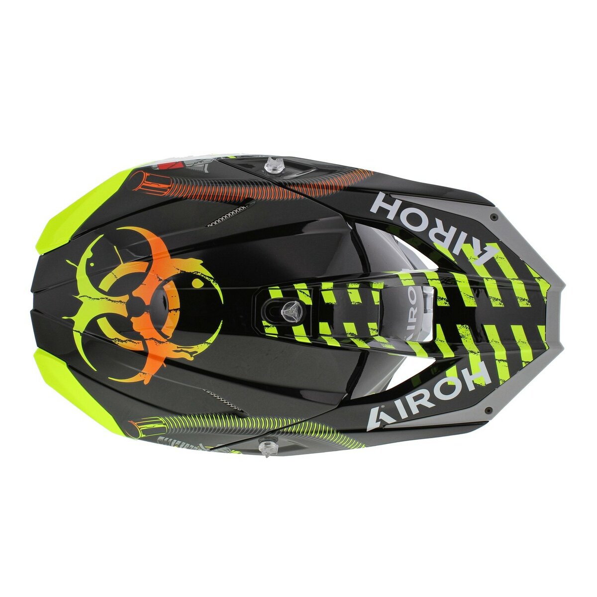 Airoh Twist 3.0 MX Helmet Toxic gloss black yellow