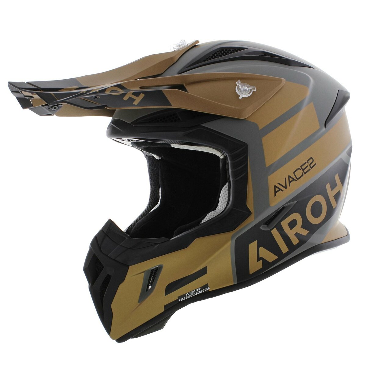 Airoh Aviator Ace 2 MX Helmet Sake - gloss gold black
