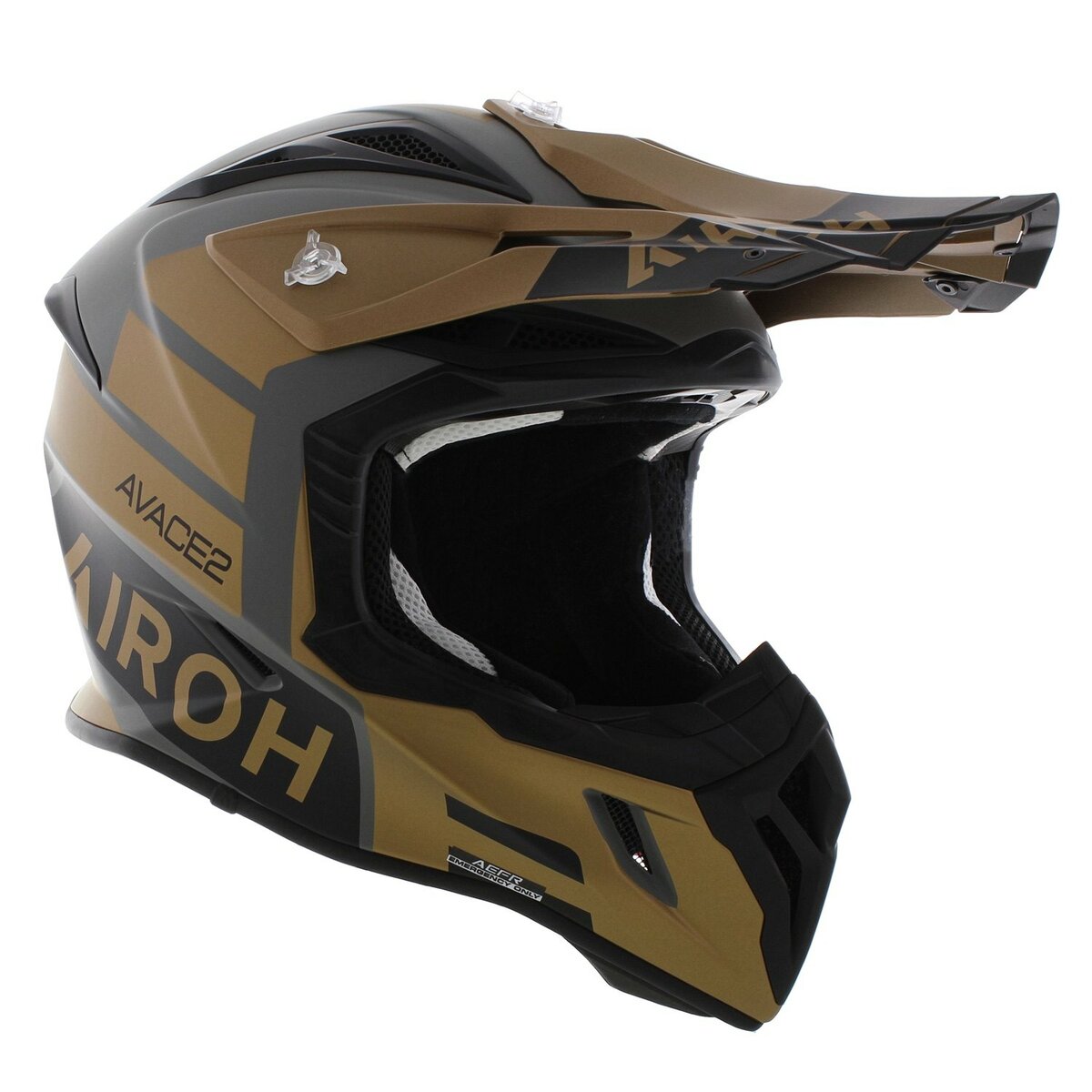 Airoh Aviator Ace 2 MX Helmet Sake - gloss gold black