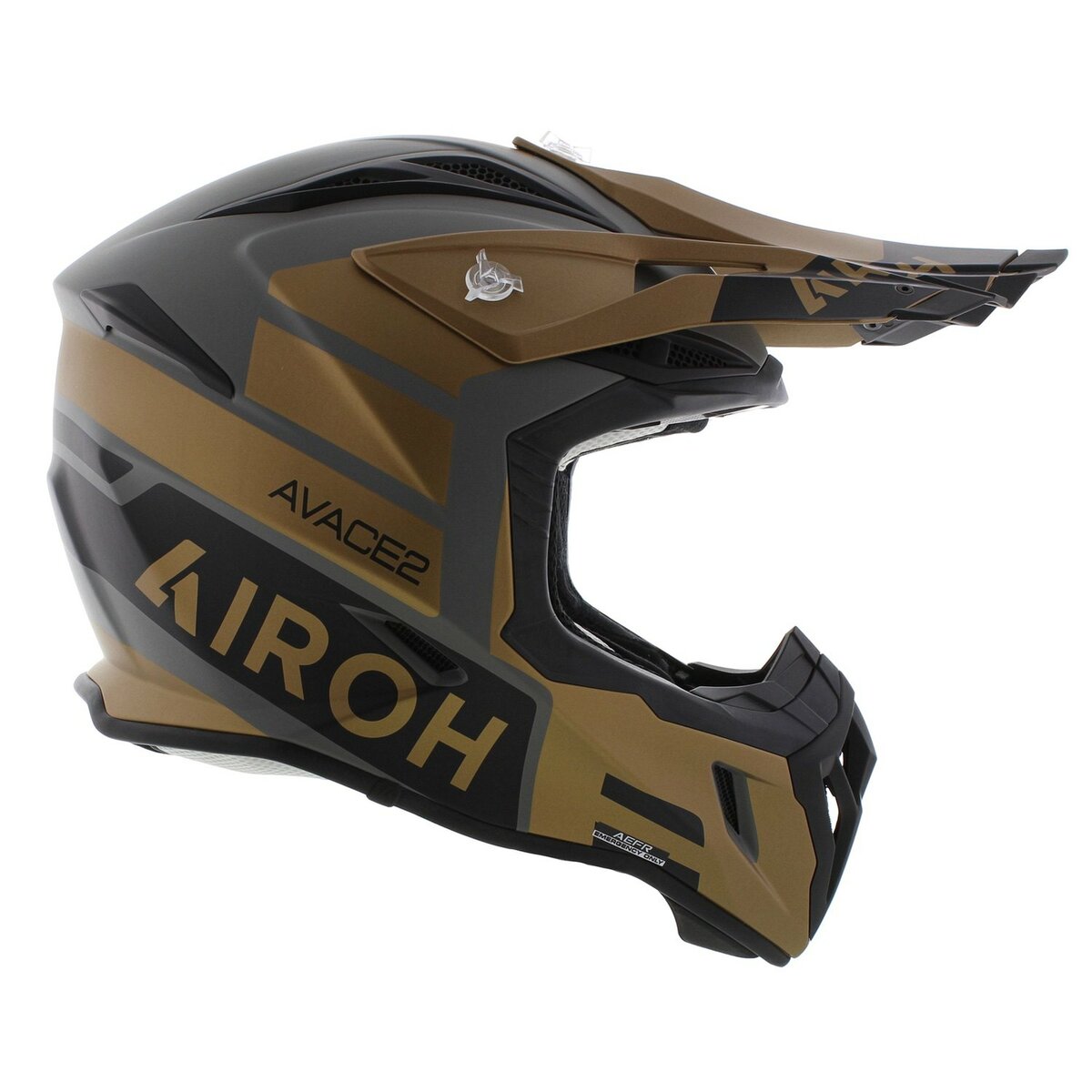 Airoh Aviator Ace 2 MX Helmet Sake - gloss gold black