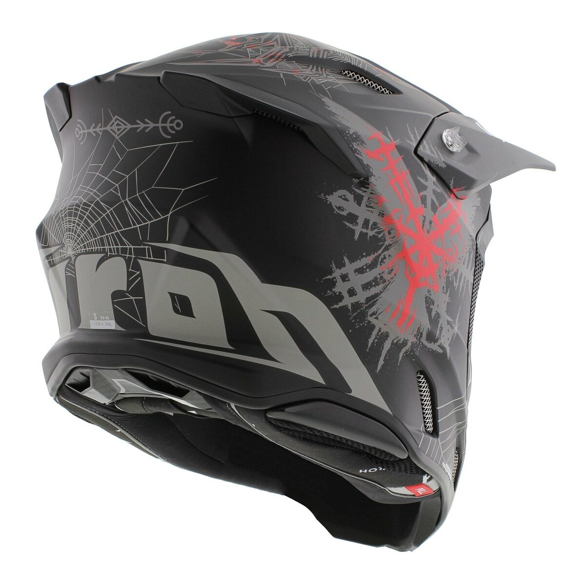 Airoh Twist 3.0 MX Helmet Arcade matt black grey