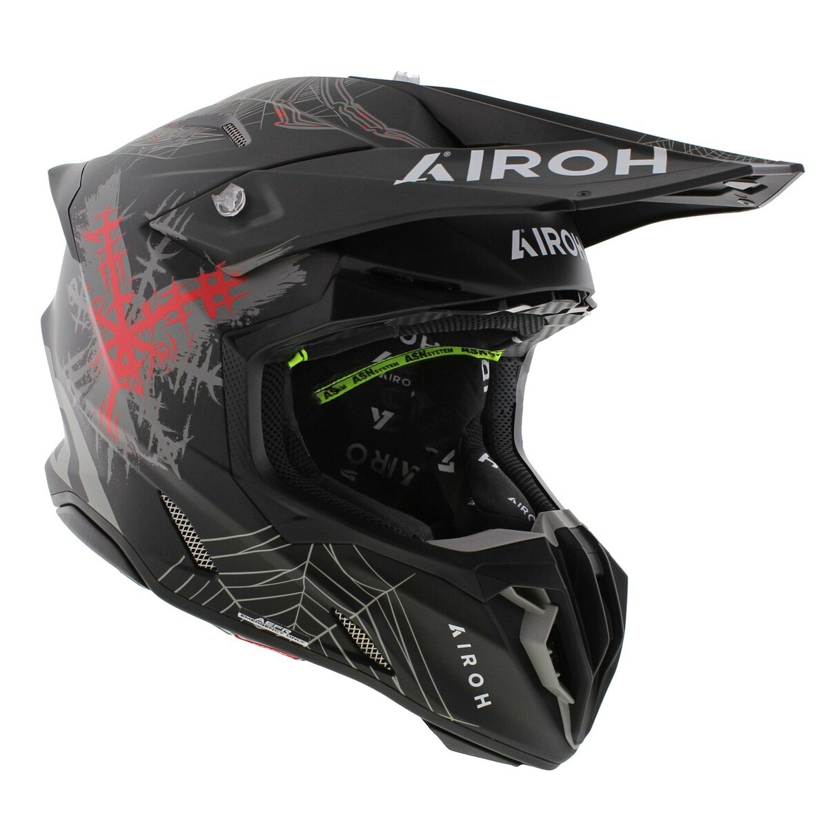 Airoh Twist 3.0 MX Helmet Arcade matt black grey