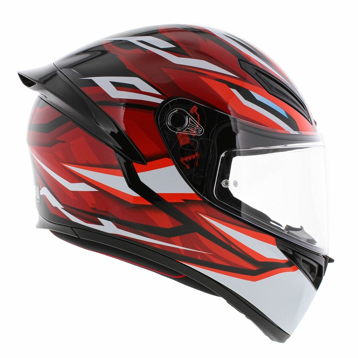 AGV K1 S helmet Lion - Gloss black red