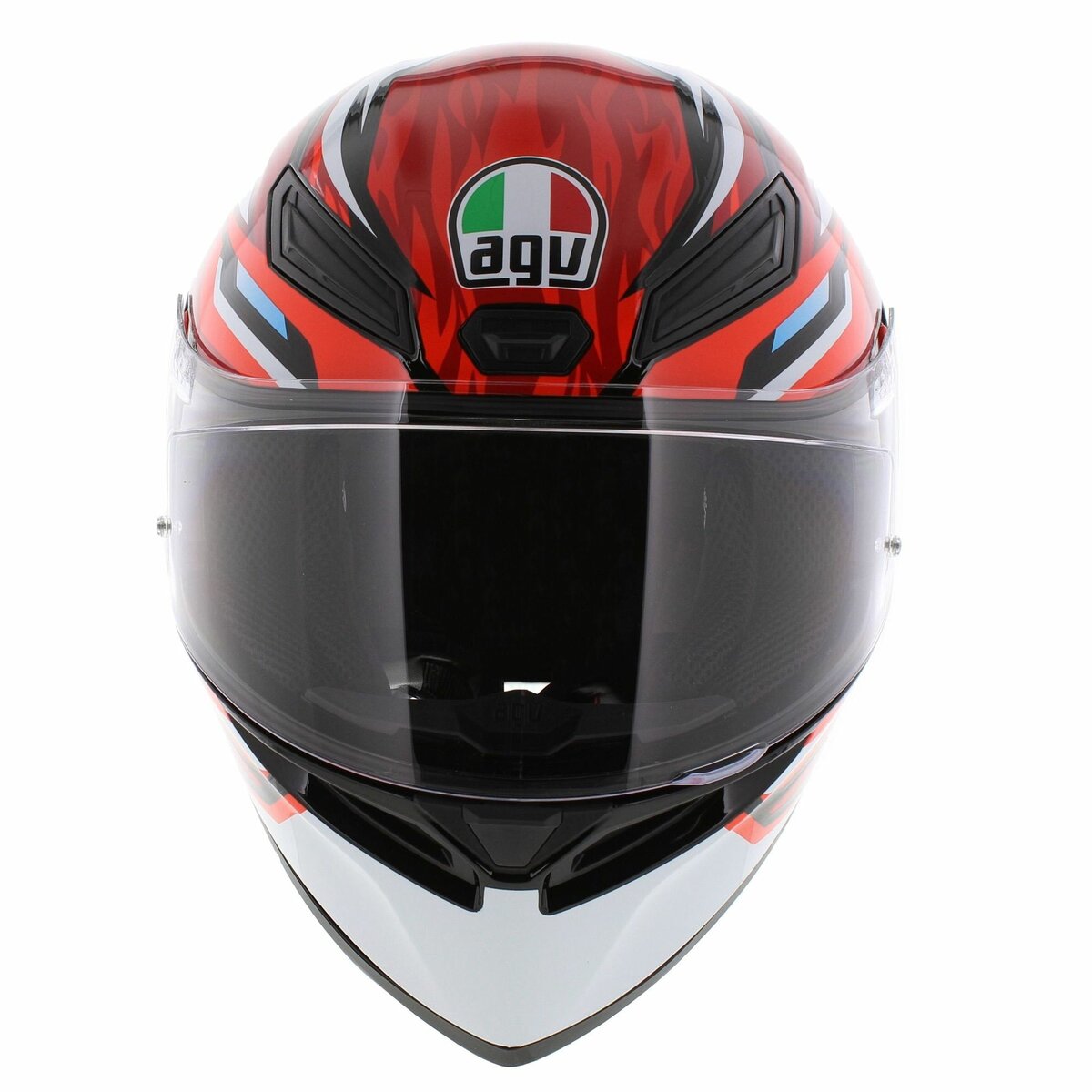 AGV K1 S helmet Lion - Gloss black red