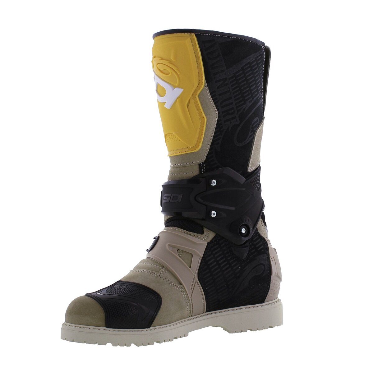 Sidi Adventure 2 Goretex Sand Ochre Yellow Black - Motorcycle Boots
