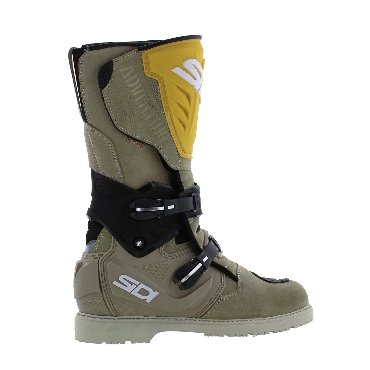 Sidi Adventure 2 Goretex Sand Ochre Yellow Black - Motorcycle Boots