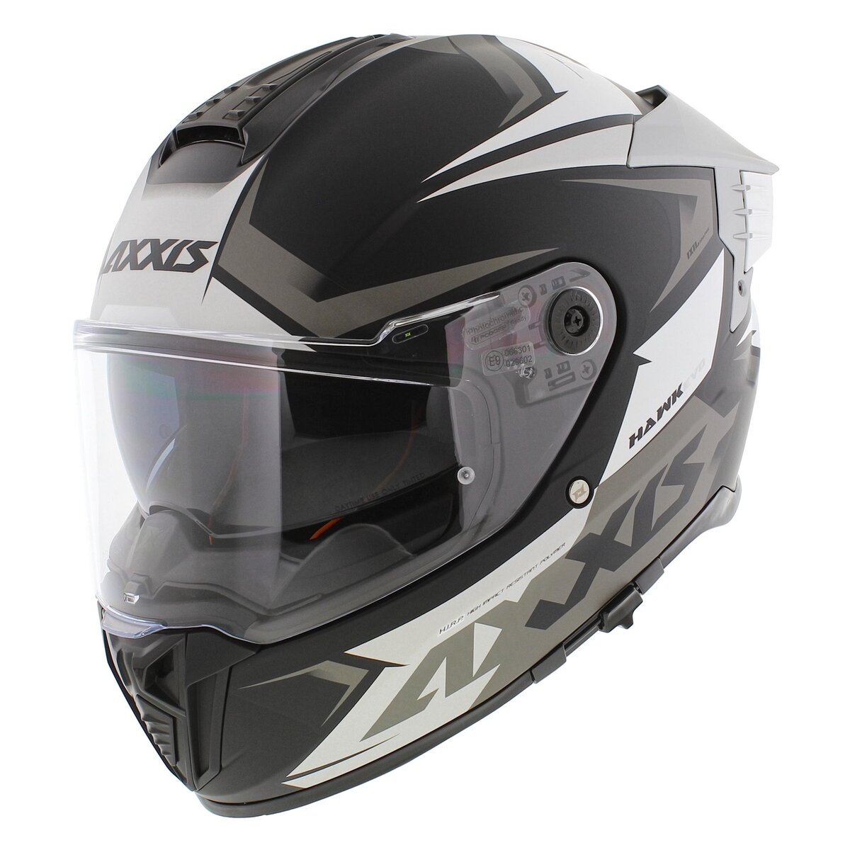 Axxis Hawk SV EVO full face helmet Ixil matt titanium