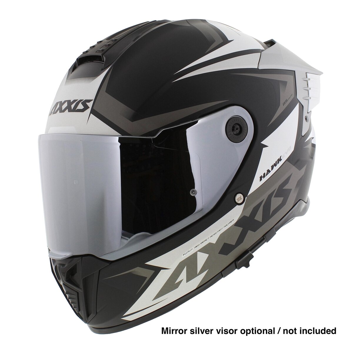 Axxis Hawk SV EVO full face helmet Ixil matt titanium