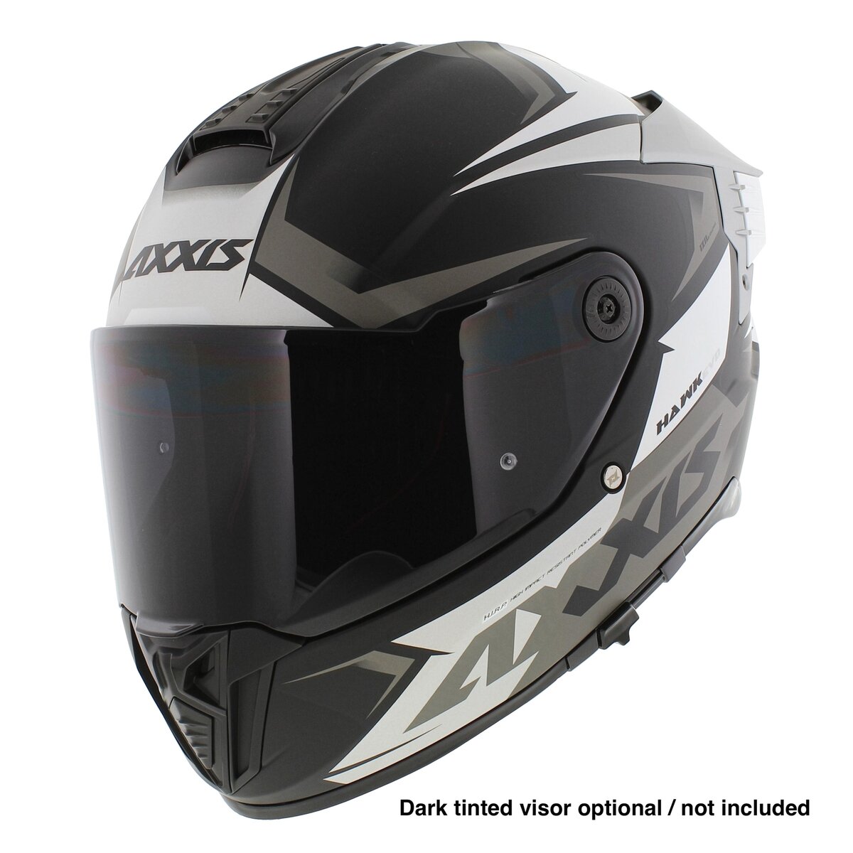 Axxis Hawk SV EVO full face helmet Ixil matt titanium