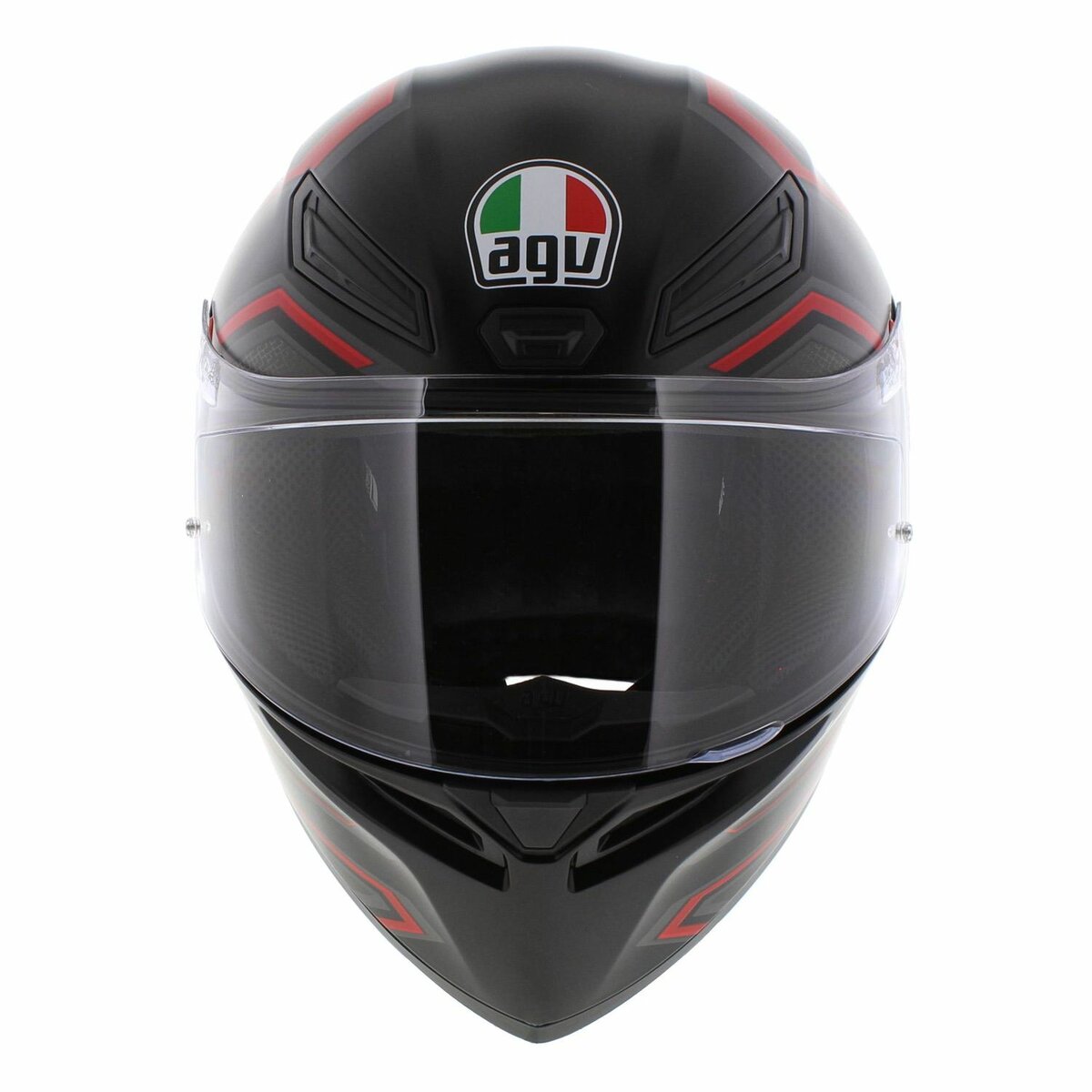 AGV K1 S helmet Sling - matt black red