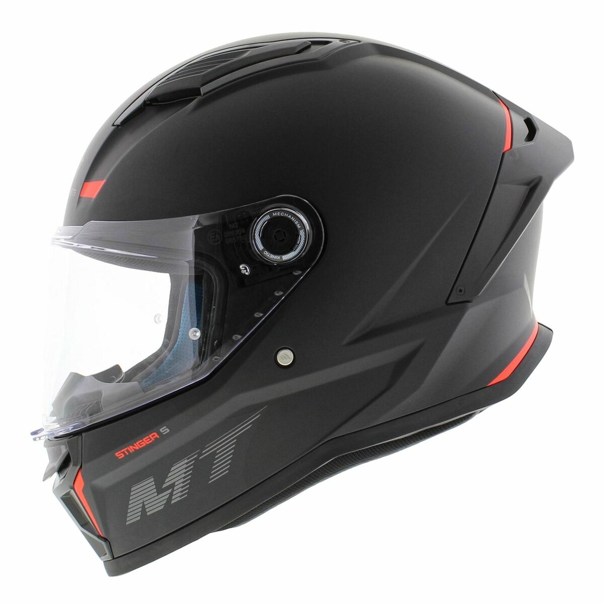 MT Stinger 2 fullface helmet matt black