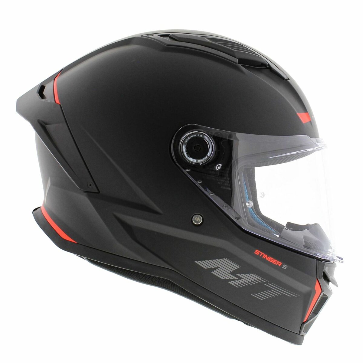 MT Stinger 2 fullface helmet matt black