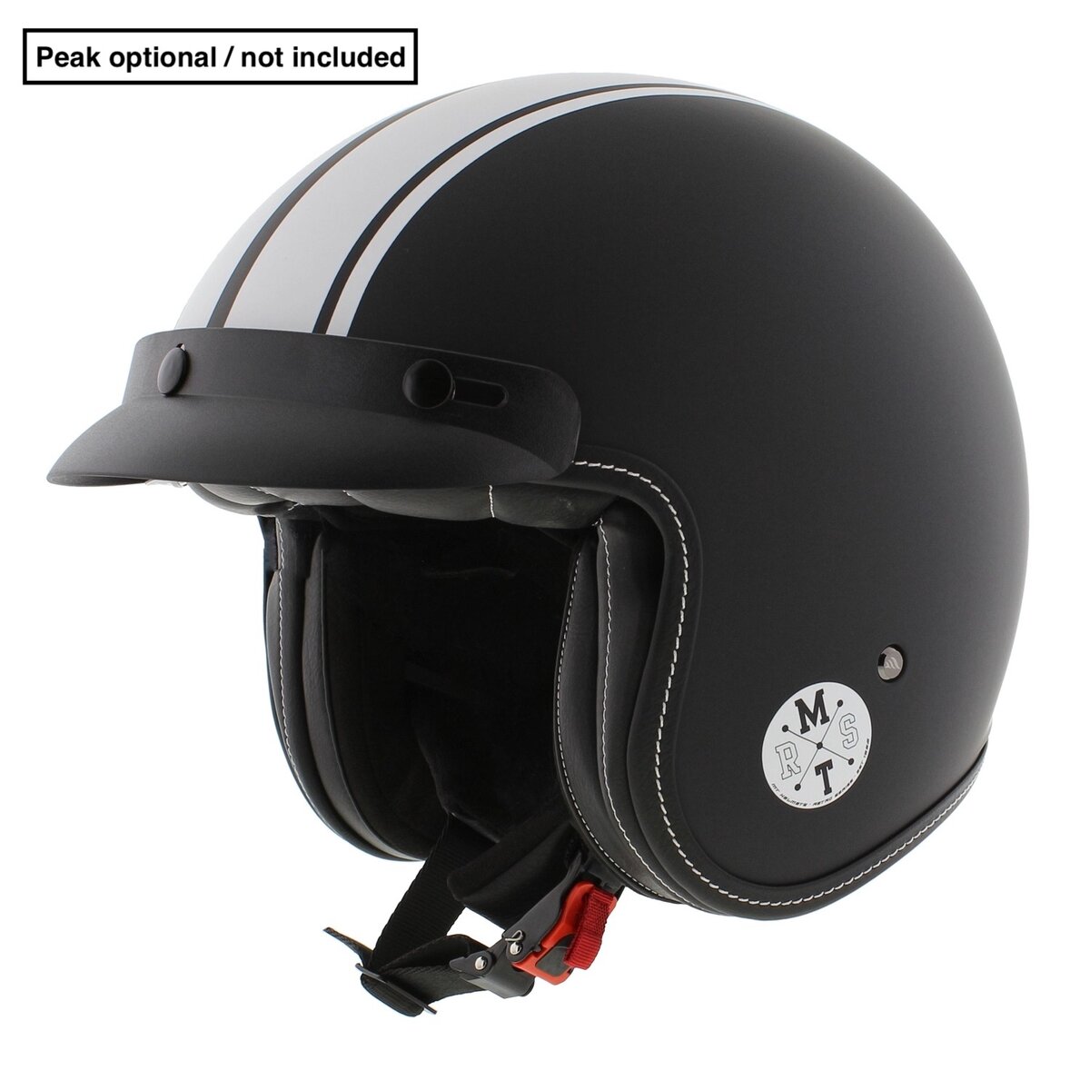 MT Le Mans II SV S Helmet Speed matt black white