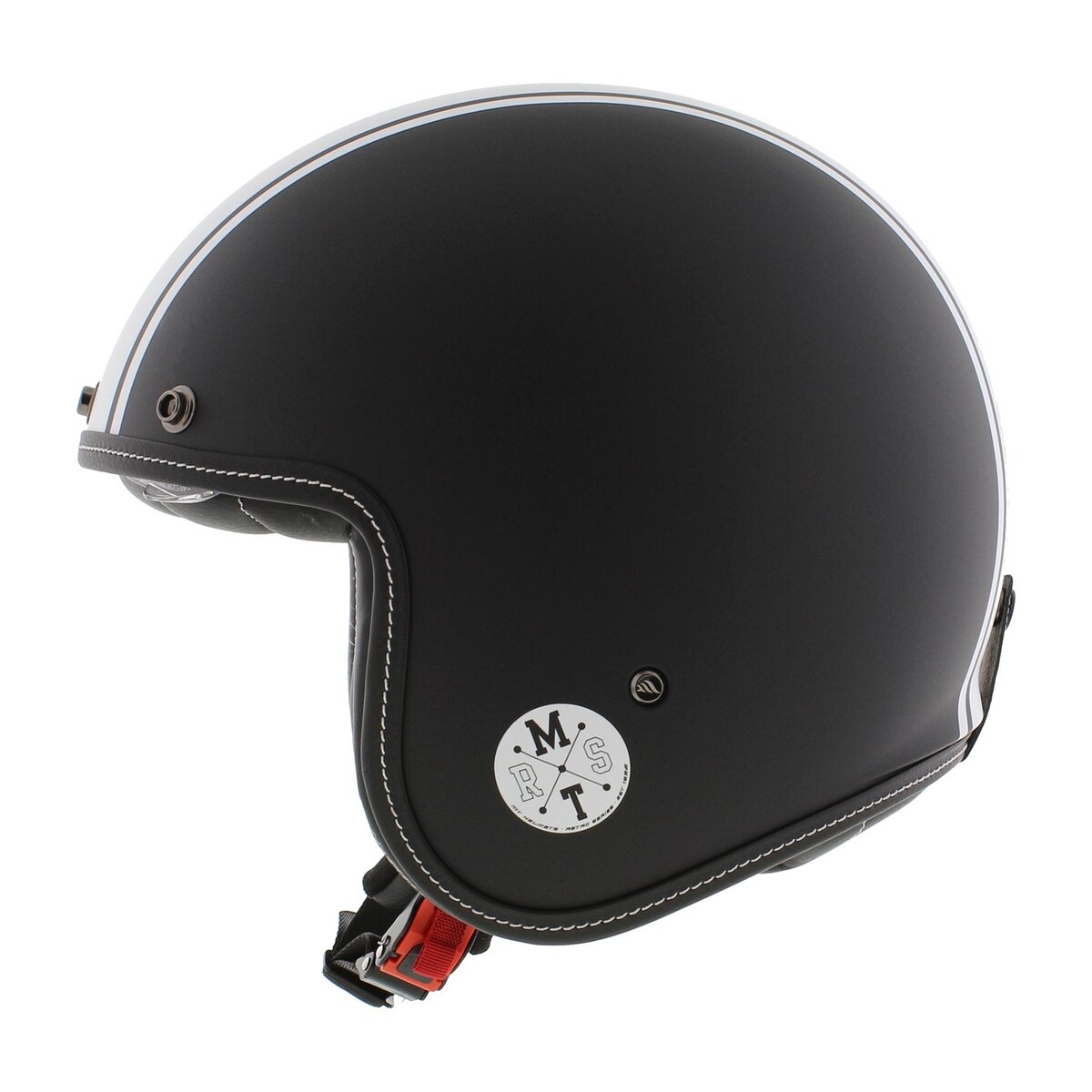 MT Le Mans II SV S Helmet Speed matt black white