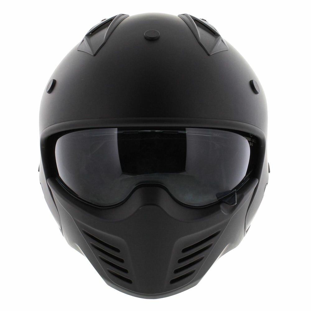 Vito Jet Bruzano helmet matt black