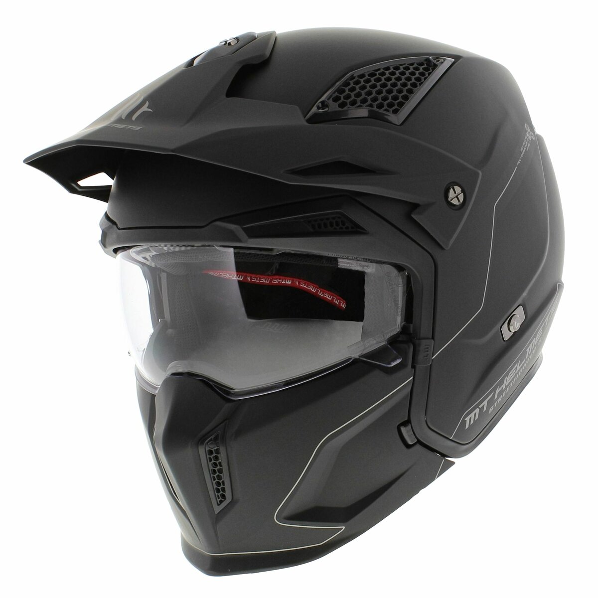 MT Streetfighter S SV helmet matt black (Full Black Edition)