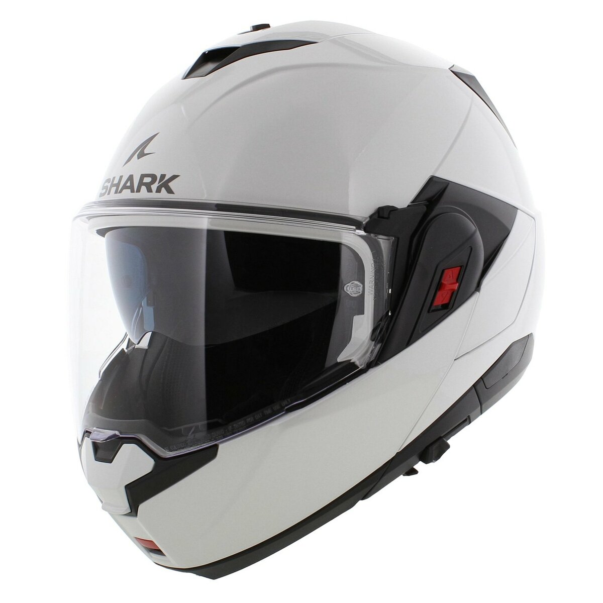 Shark Oxo Modular Helmet Blank - Gloss White - WHU