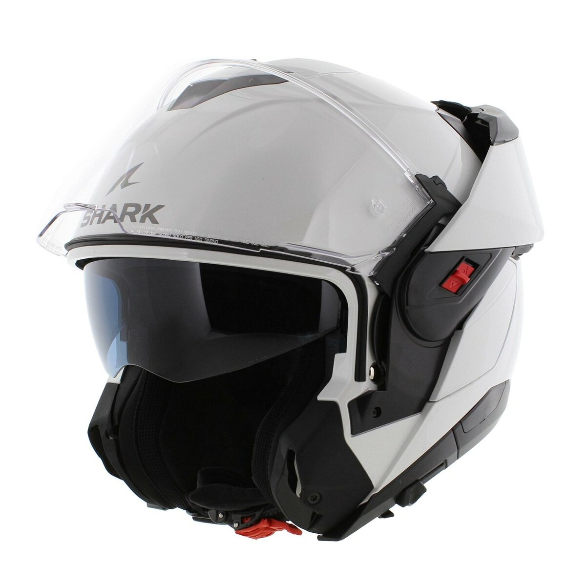 Shark Oxo Modular Helmet Blank - Gloss White - WHU